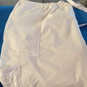 White scrub pants, 2XL